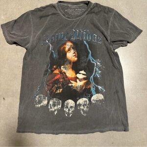 Saint Midas Gray Graphic T-Shirt